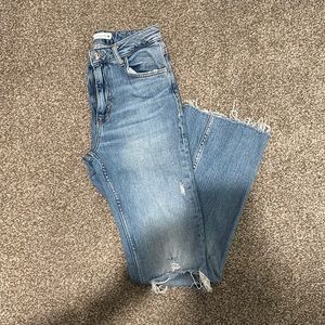 Zara distressed jeans